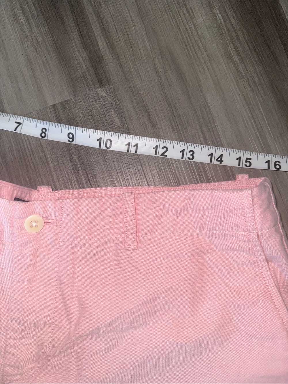 POLO Ralph Lauren shorts chino pink 10 womens summer casual - Picture 6 of 7